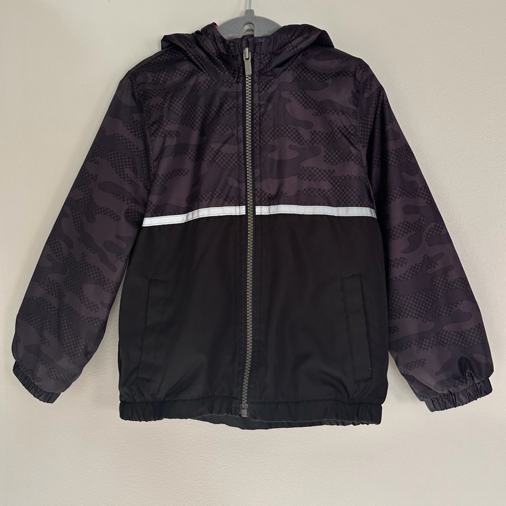 Carter's Black and Gray Kids Jacket